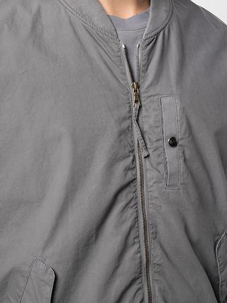 zipped bomber jacket展示图