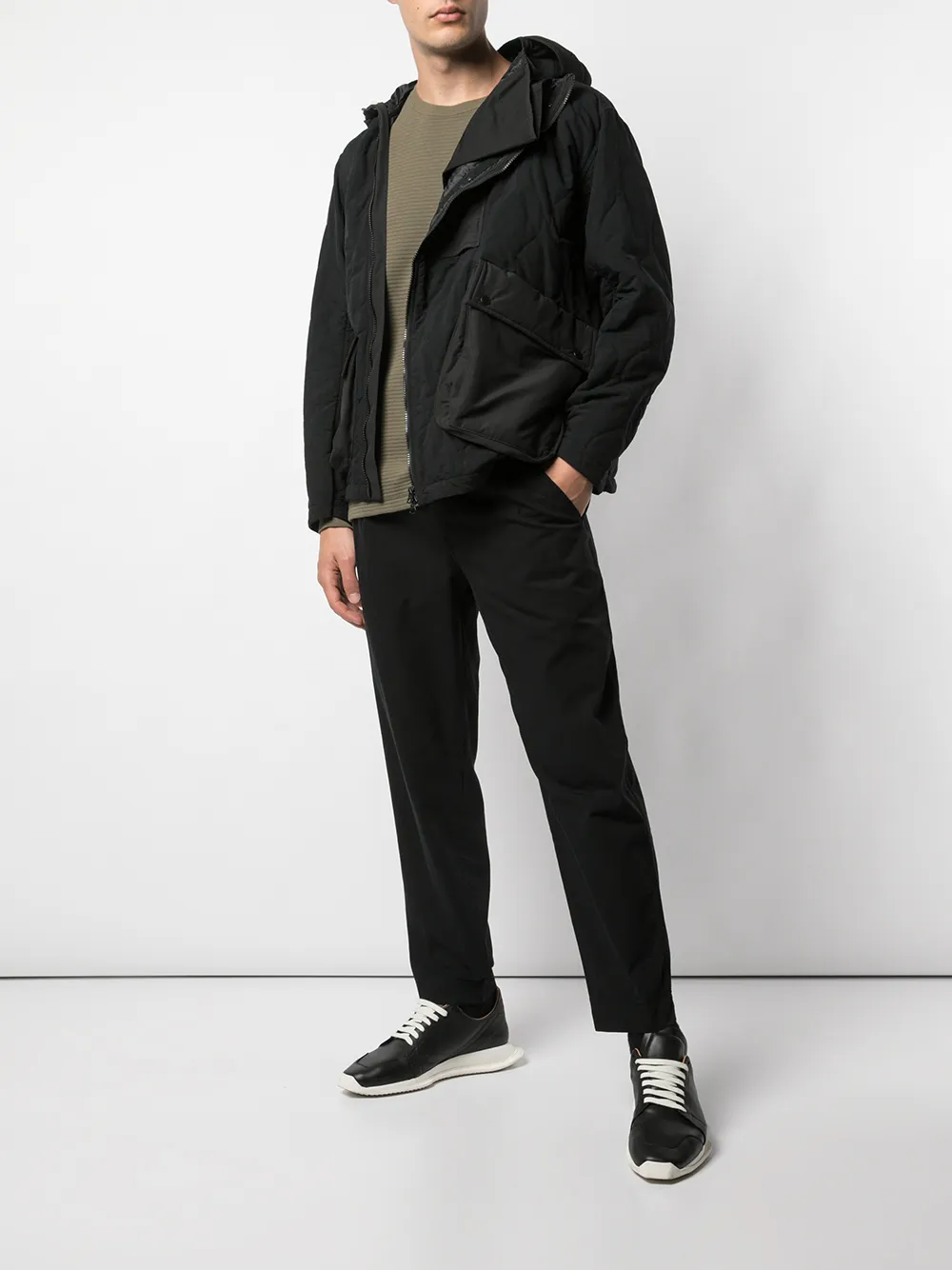 Neighborhood Pullover met ronde hals - Groen