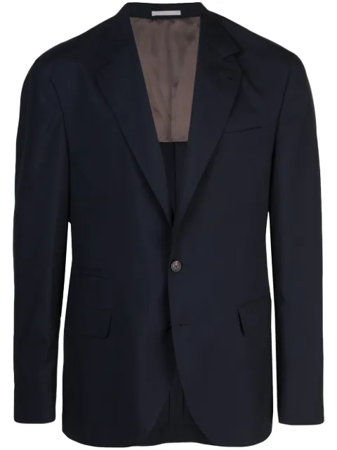 Brunello Cucinelli V-neck suit jacket