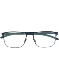 Mykita Henning square frame glasses - Blue