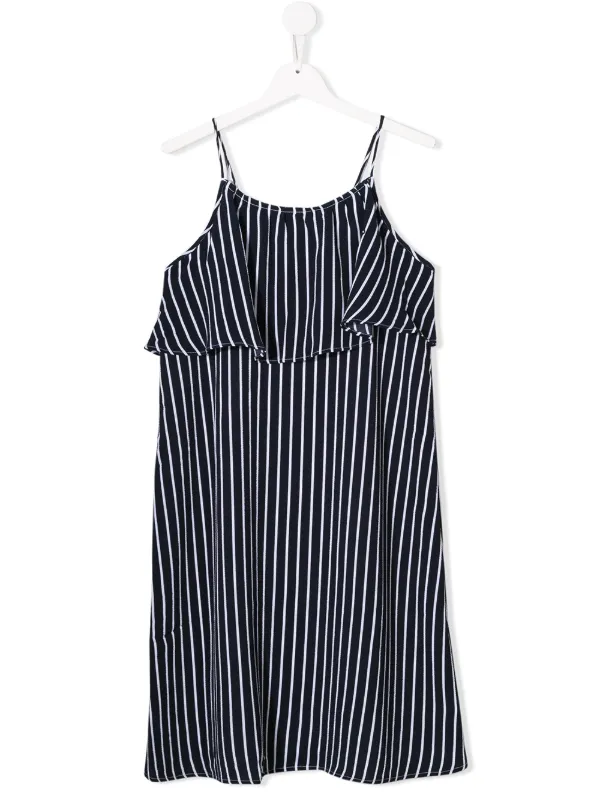 Tommy Hilfiger Junior Teen Gestreepte Jurk Farfetch