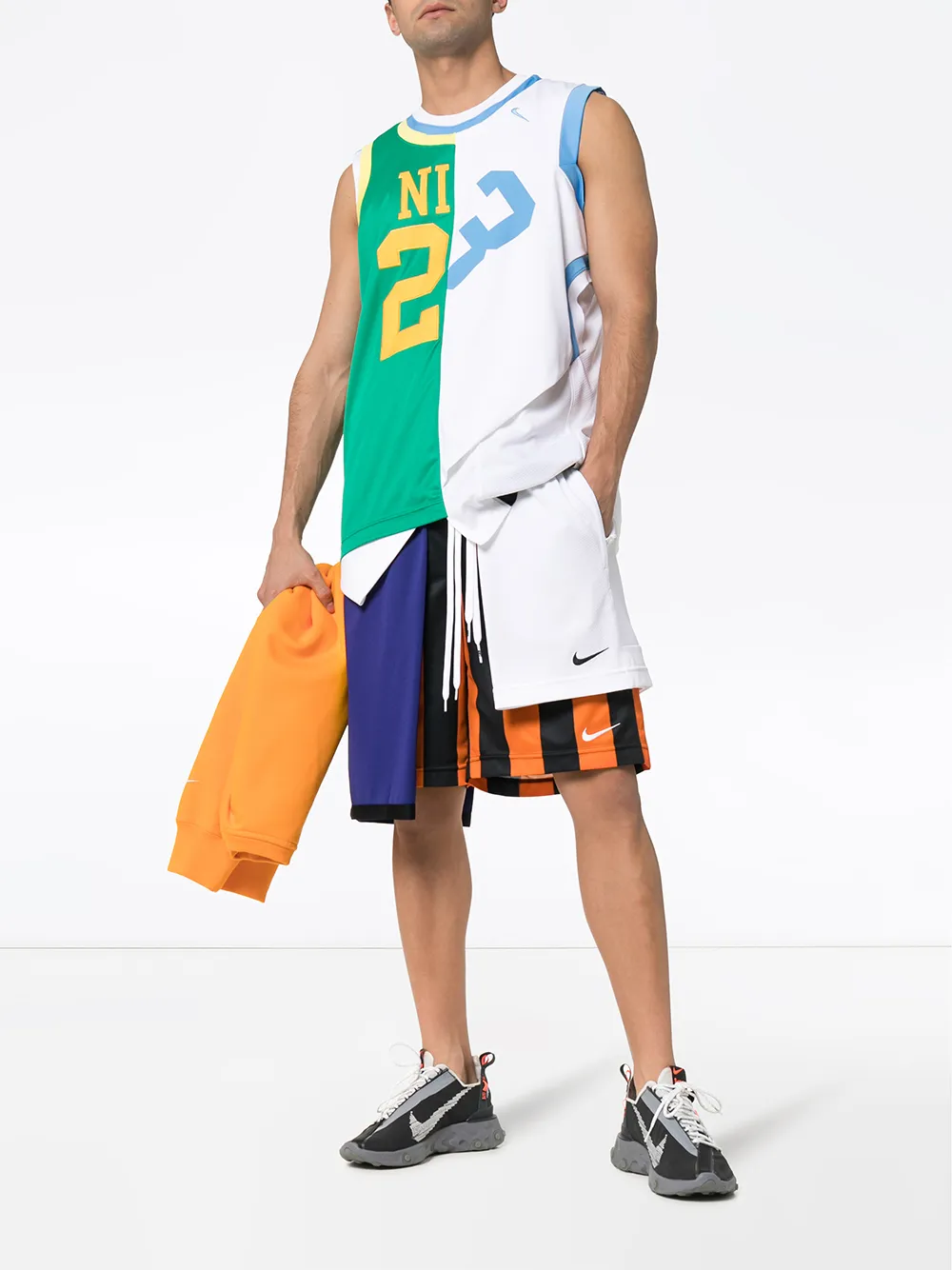 nike double layer shorts
