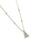 Jacquie Aiche halsband i 14K gult guld med diamant
