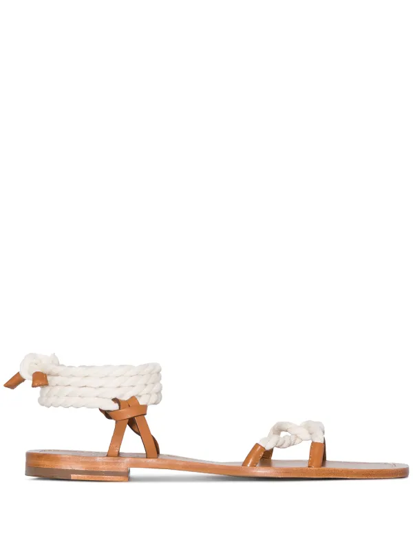 rope flat sandals