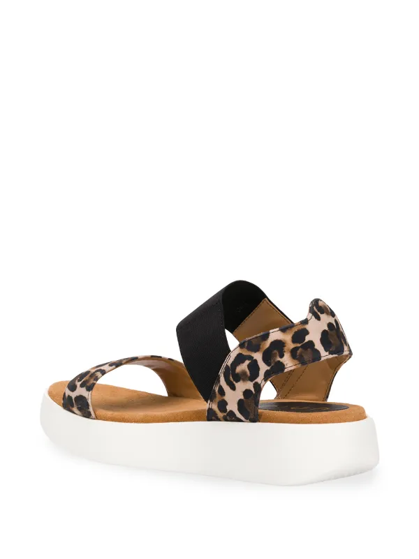 unisa leopard sandal