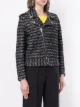 Coohem tweed biker jacket