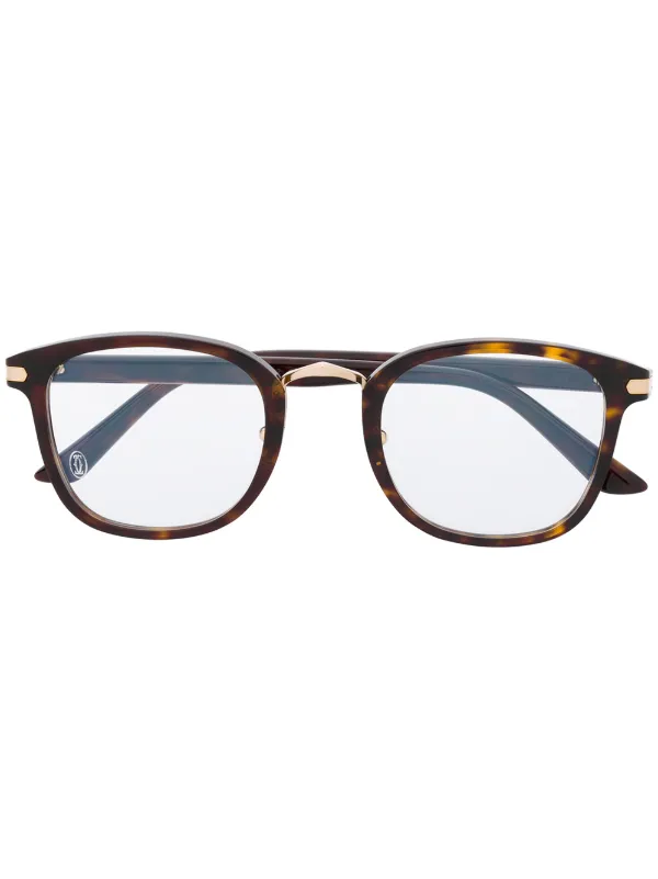 cartier tortoise shell frames