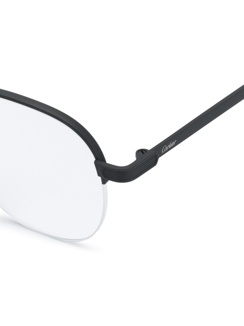 Cartier Eyewear Thin Frame Glasses - Farfetch