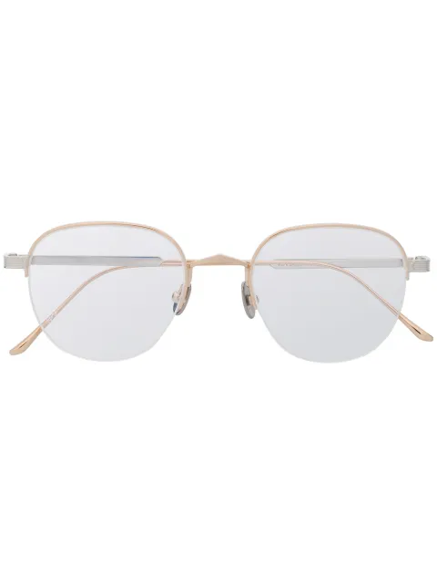 Cartier Eyewear lentes con armazón ovalada