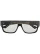 الصورة 1 من Gucci Eyewear نظارة شمسية بشعار منقوش
