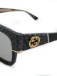 Gucci Eyewear نظارة شمسية بشعار منقوش