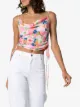 STAUD Top met grafische print