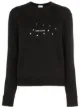 الصورة 1 من Saint Laurent كنزة بطبعة شعار