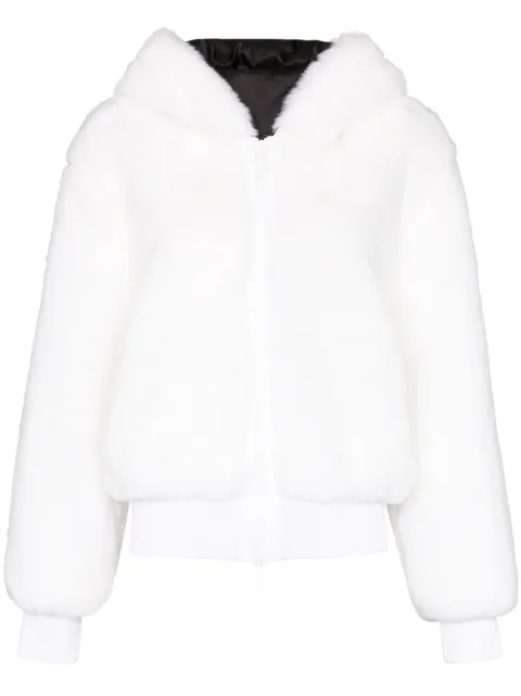 Kirin oversized faux-fur jacket