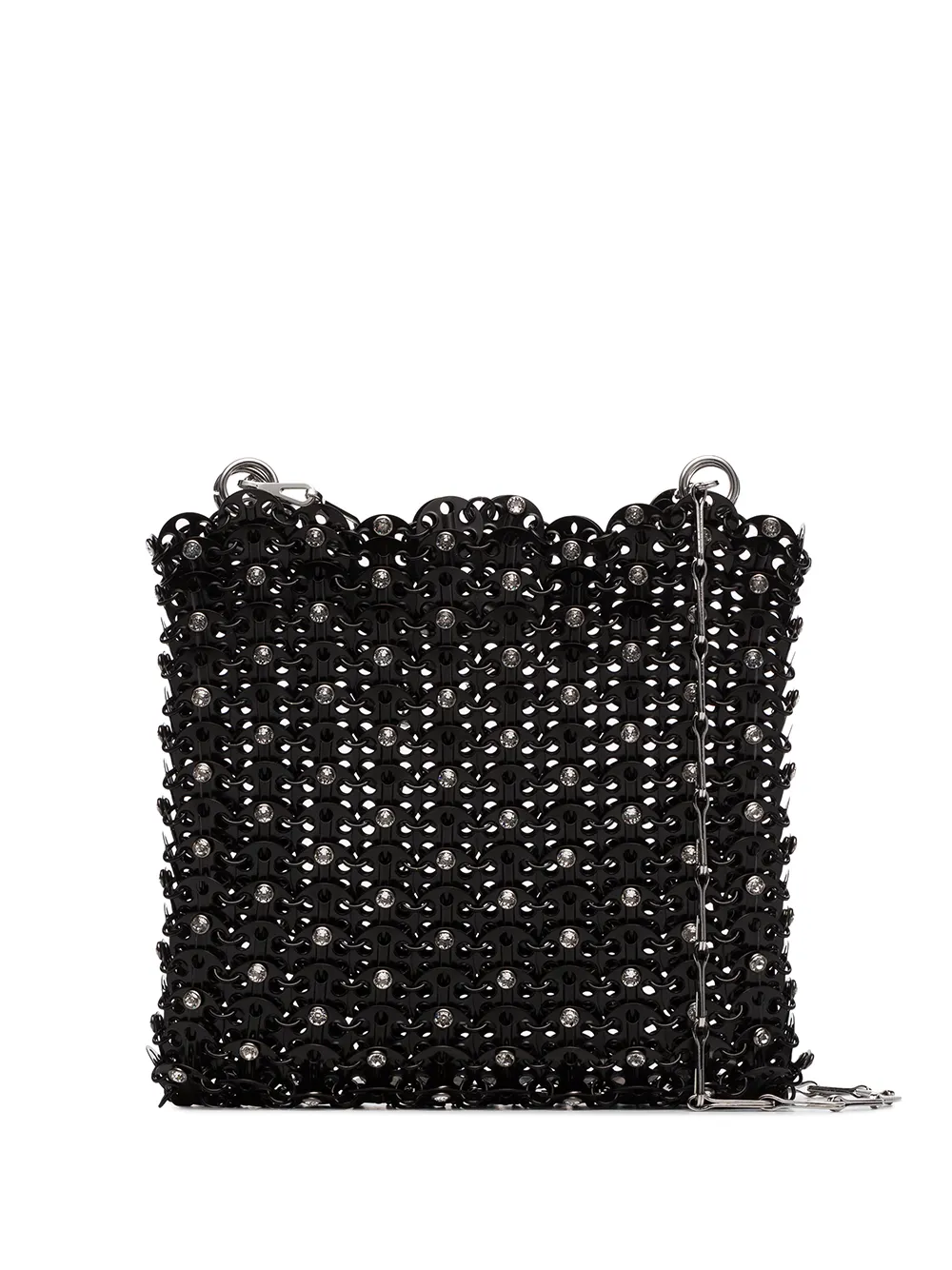 Paco Rabanne Shoulder 1969 disc and crystal bag