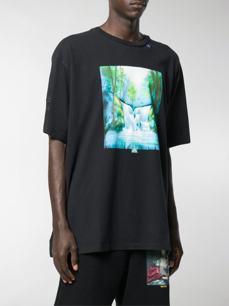 off white waterfall t shirt