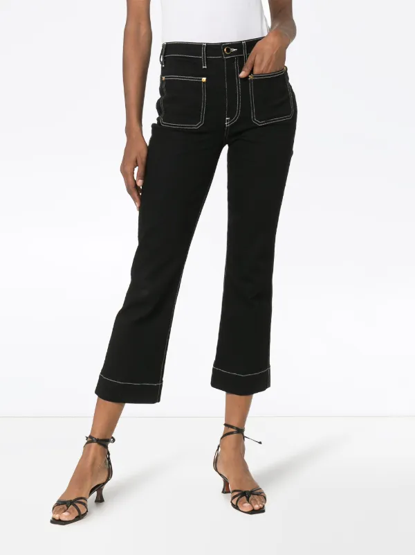 KHAITE Raquel Cropped Jeans - Farfetch
