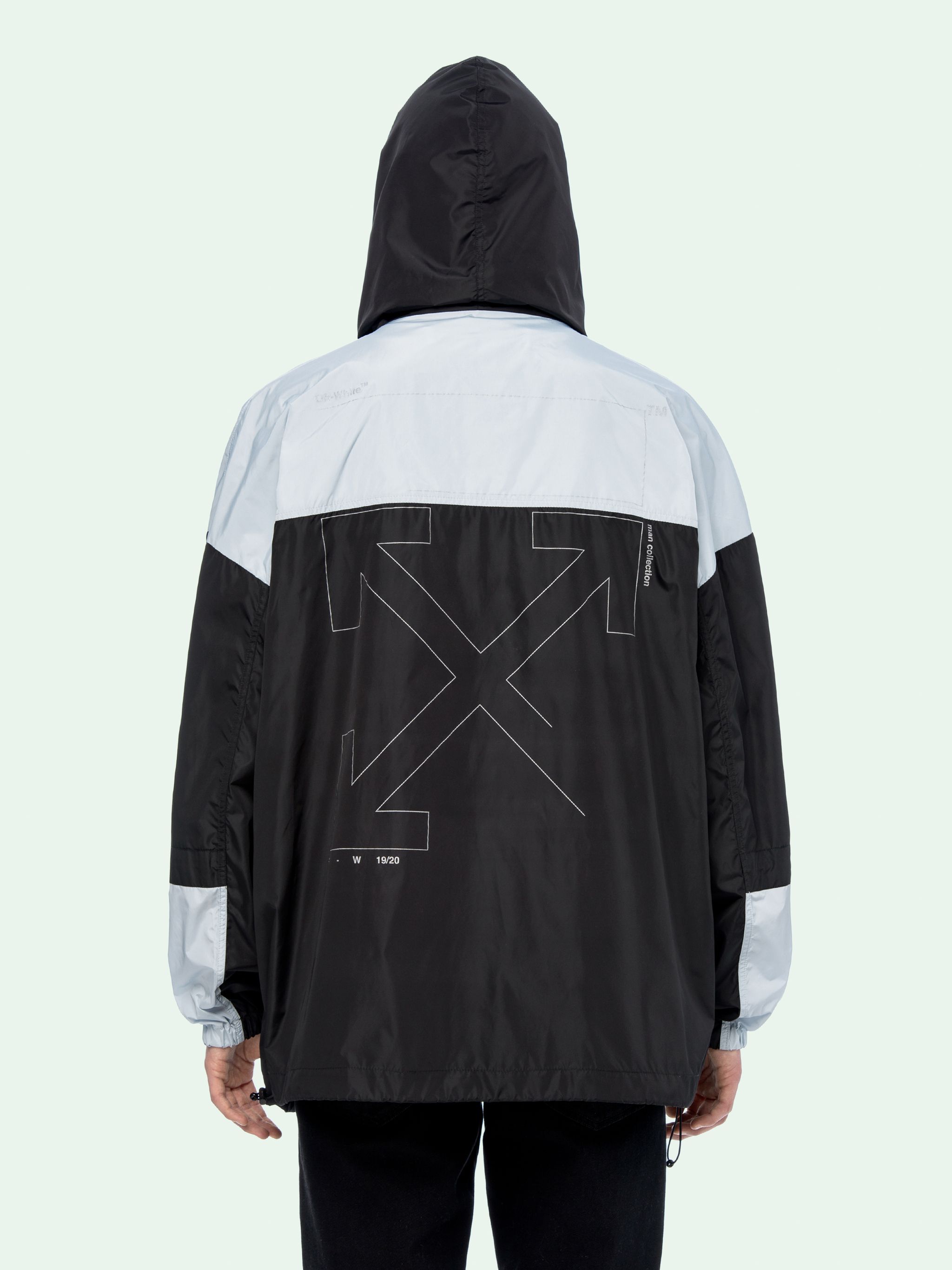 off white jacket windbreaker