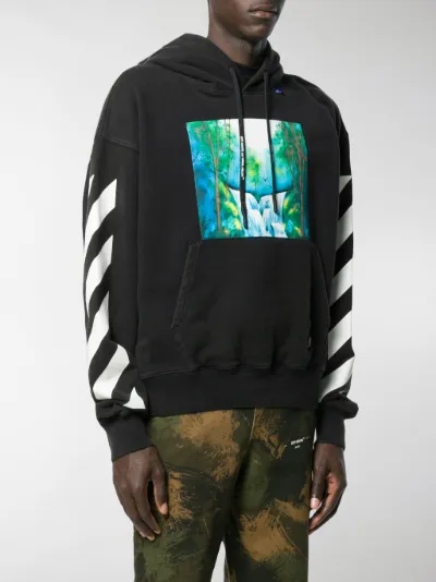 Off white waterfall sweatshirt Clearance
