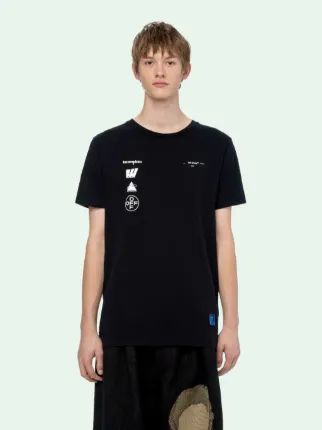 MARIANA DE SILVA S/S SLIM T-SHIRT in black | Off-White™ Official CC