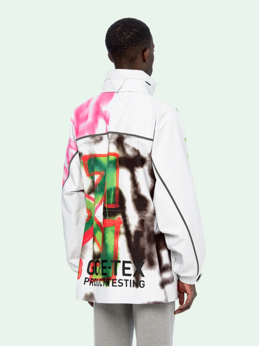 off white brand coat