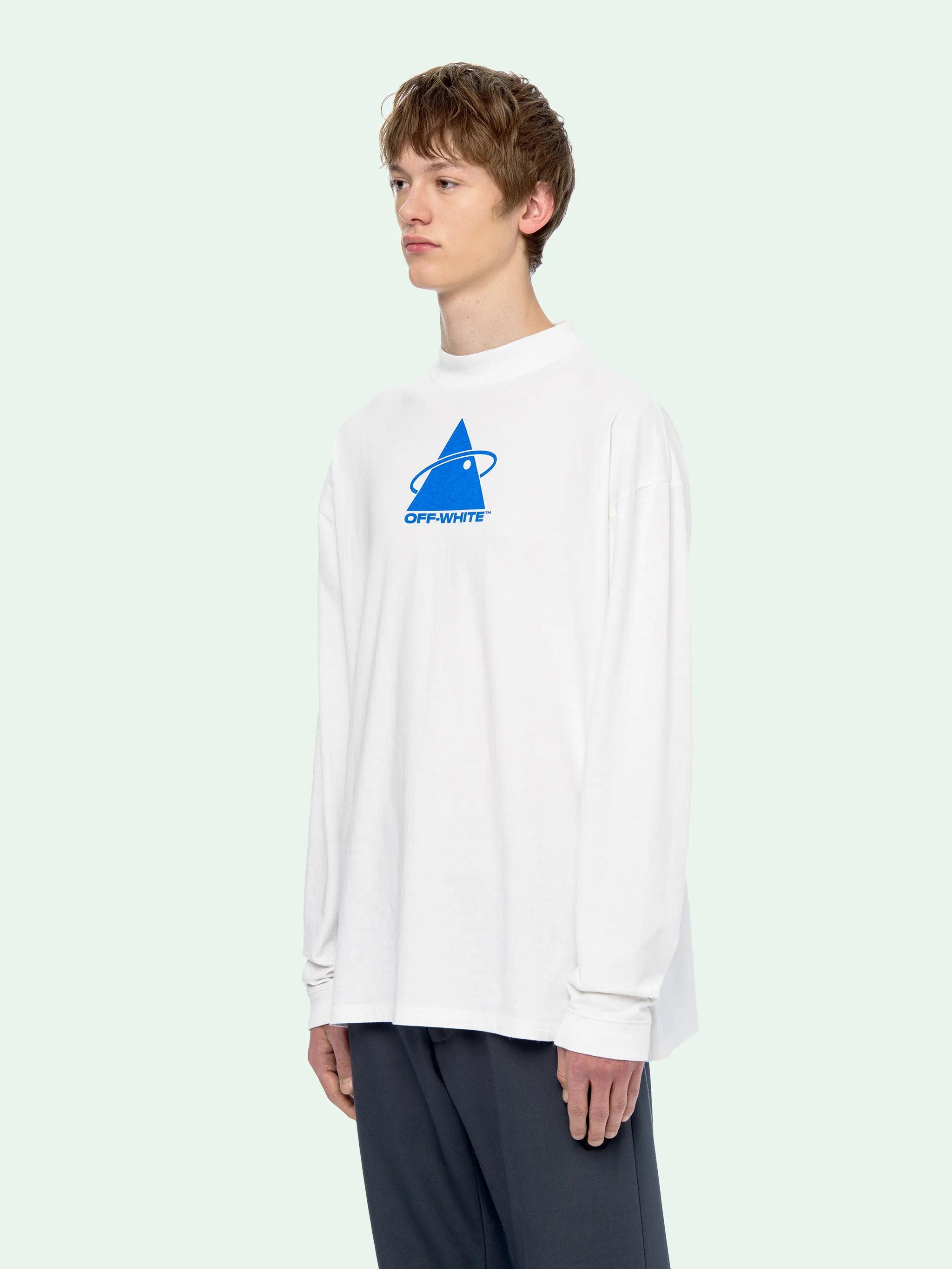 TRIANGLE PLANET L/S OVER T-SHIRT | Off 