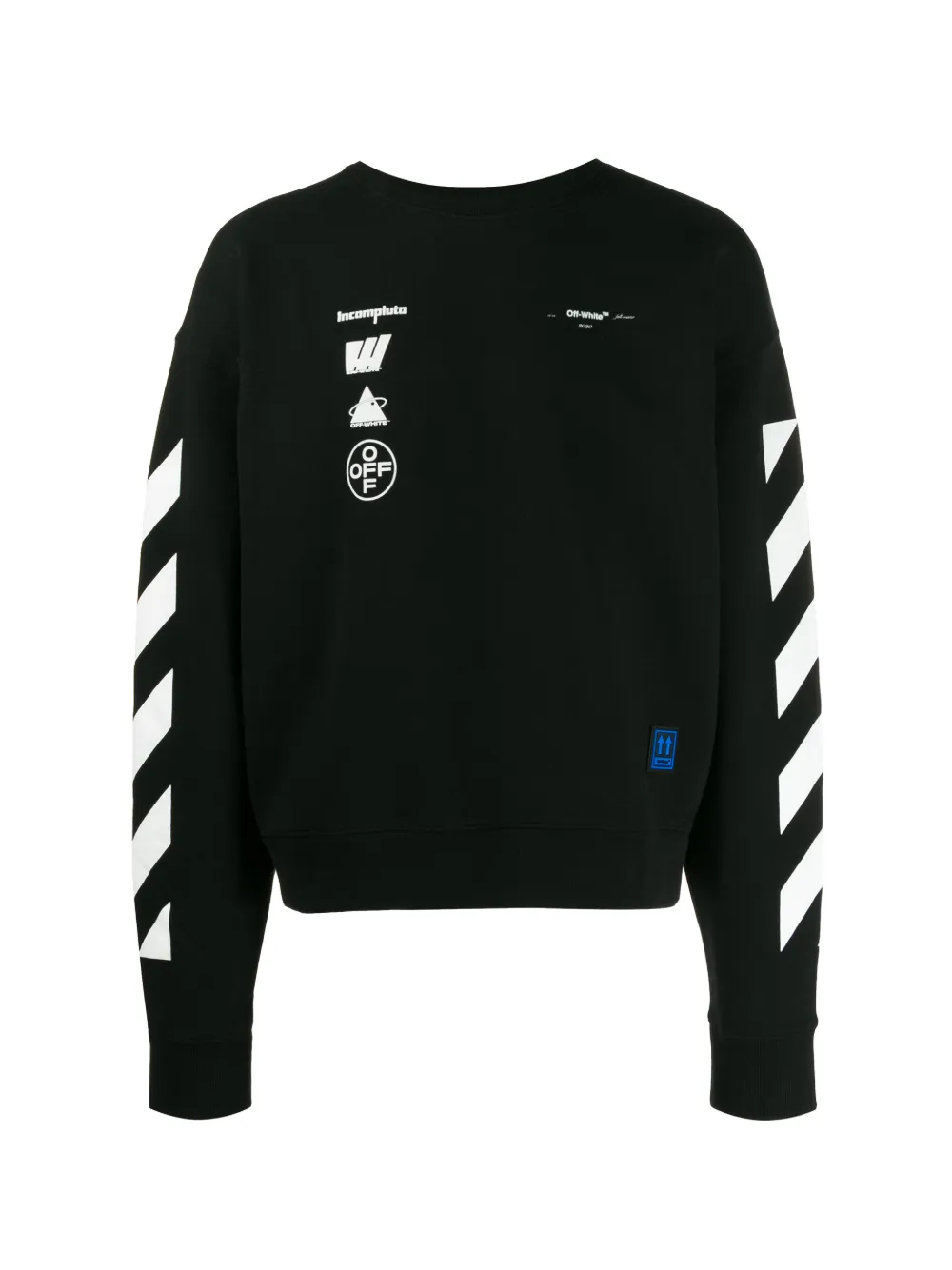 Off white painting diagonal sweatshirt Clearance