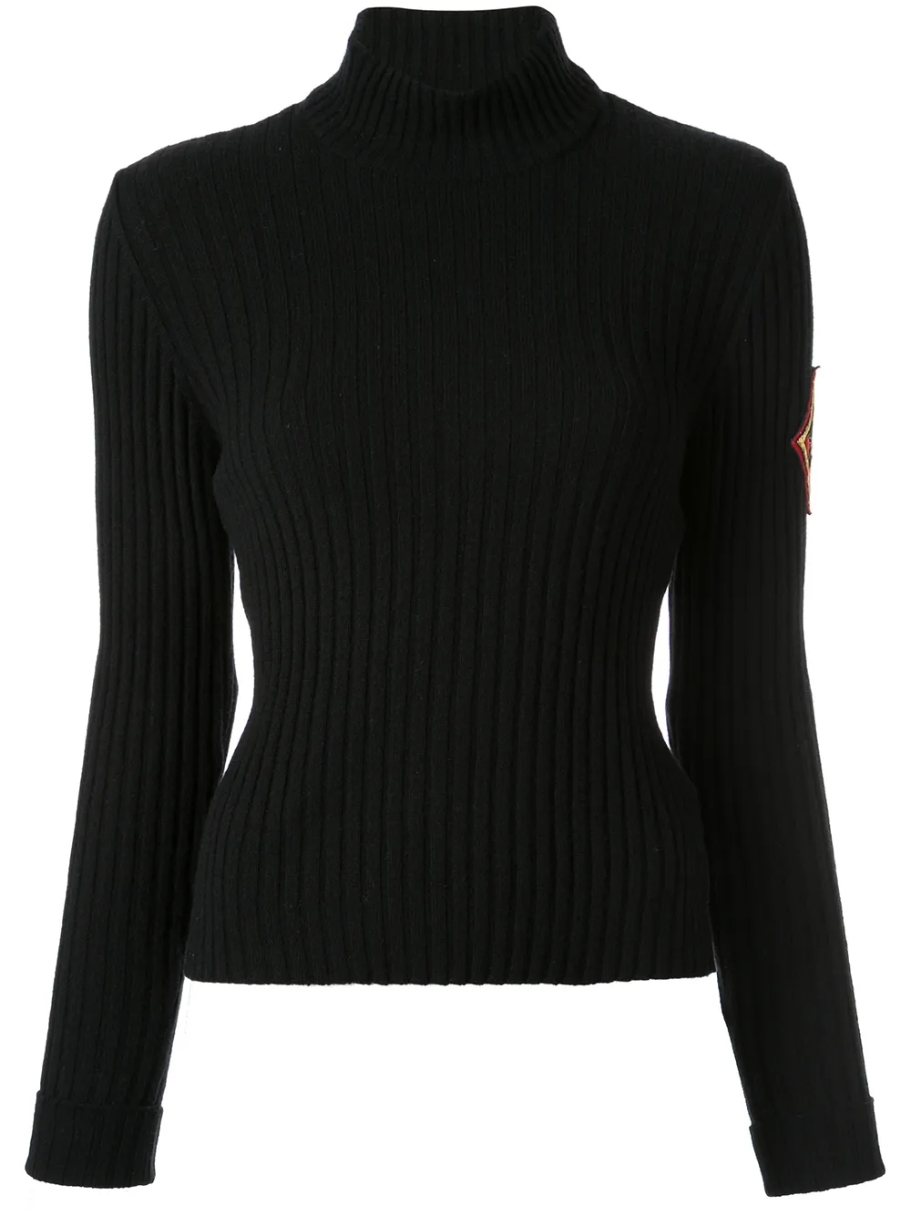 

Chanel Pre-Owned top con mangas largas - Negro
