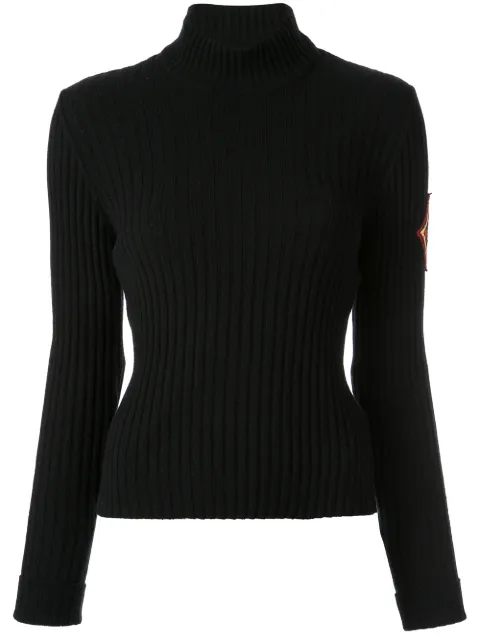 CHANEL Pre-Owned 1990s roll neck cashmere jumper