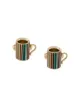Image 1 of PAUL SMITH signature stripe mug cufflinks