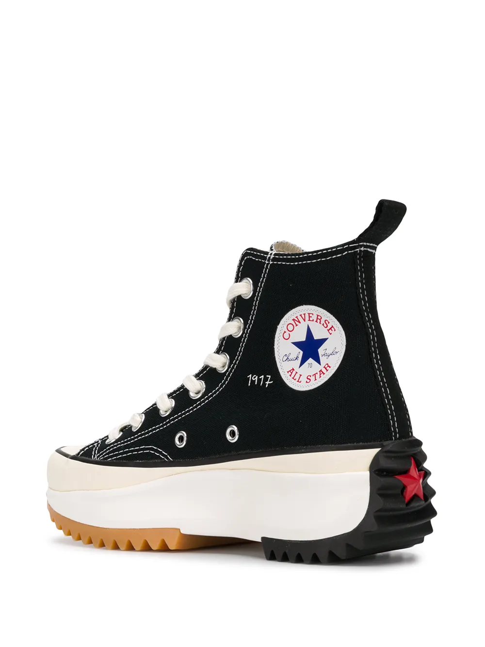 日本未発売！【JW ANDERSON x CONVERSE】黒 ランスターハイク - 靴