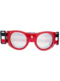 Moncler Eyewear mountaineering goggles - Red