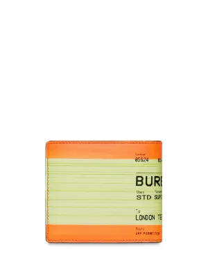 burberry train ticket wallet
