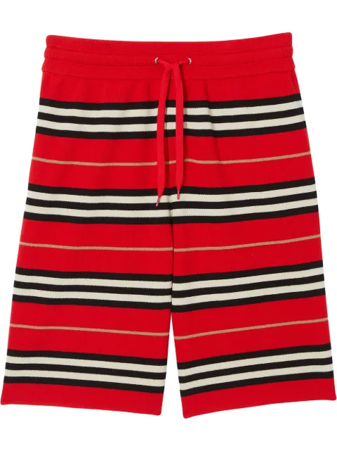 BURBERRY KENTON BERMUDA STRIPED SHORTS