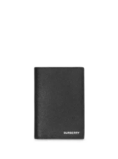 burberry leather passport holder