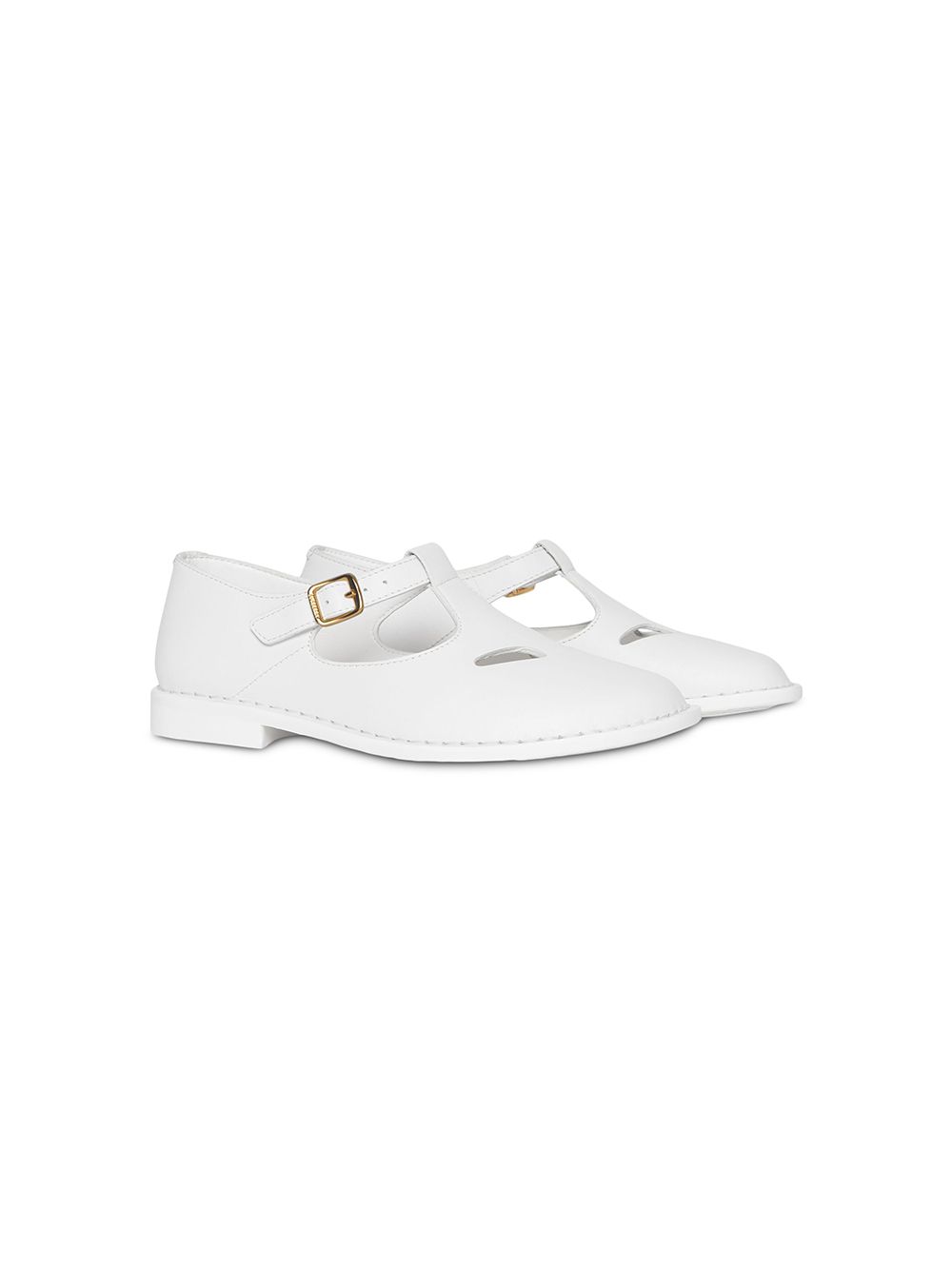 white t bar shoes