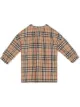 Burberry Kids بلوزة كاروهات كلاسيكية بخطوط
