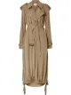 Image 1 of Burberry Jersey Wrap Coat