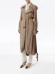 Burberry Jersey Wrap Coat