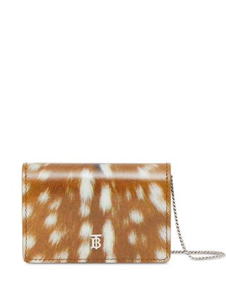 burberry deer print bag