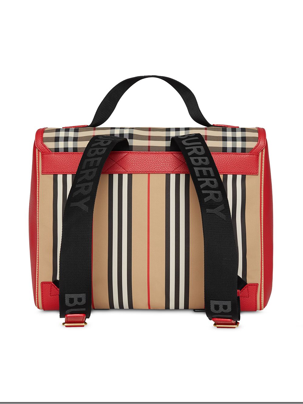 фото Burberry kids рюкзак в клетку vintage check и полоску icon stripe