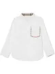 الصورة 1 من Burberry Kids قميص بجيب بحواف كاروهات