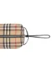 Burberry Vintage Check and Leather Pouch