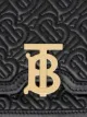 Burberry Belted Quilted Monogram Lambskin TB Bag