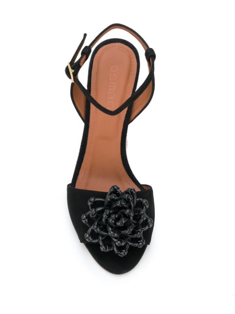 Shop black Osman Mae sandals with Express Delivery - Farfetch