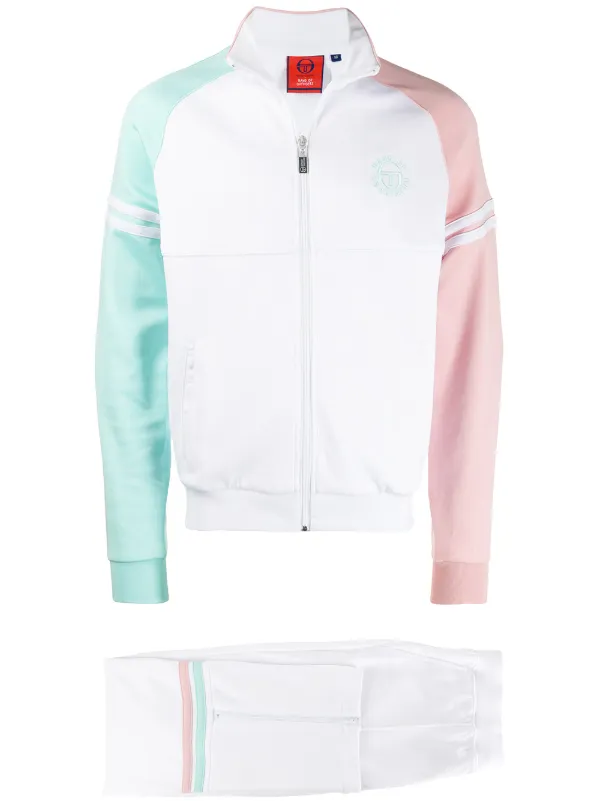 sergio tacchini pink track top
