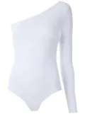 Amir Slama floral lace insert body - White