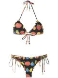 Amir Slama two-piece bikini set - Black