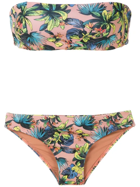 Amir Slama Bikini mit Print