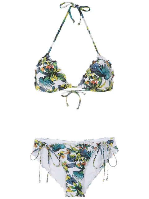 Amir Slama tropical pattern bikini set